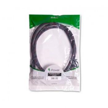 Интерфейсный кабель, iPower, iPiHDMi15, HDMI-HDMI, Пол. пакет, Контакты с золотым напылением, 1.5 м,