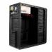 Корпус JM 034, mITX, mATX, ATX, USB2.0x2, 3,5"x2 2,5"x3, БП N-400W, 400W 230V 20+4P PATA+SATA+FDD FA