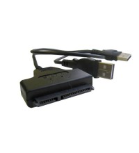 Адаптер для подключения 2 USB к жесткому диску 2.5 Sata/IDE