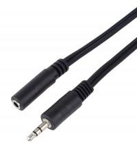 Аудиокабель 3,5 jack M/F 5м