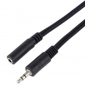 Аудиокабель 3,5 jack M/F 5м