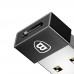 Конвертер Baseus CAAOTG-01 USB (m) - Type-C (f)