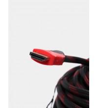 Кабель HDMI M - HDMI M "iLAN" 15м чёрно-красный