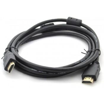 Кабель HDMI M - HDMI M "iLAN"  3м, v1.4, Ø-7.0, CCS,  черный