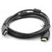 Кабель HDMI M - HDMI M "iLAN"  3м, v1.4, Ø-7.0, CCS,  черный