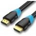 Кабель HDMI M - HDMI M Mindpure HD001, LX10004, 3м, v2.0, чёрный