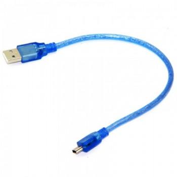 Кабель USB-MiniUSB 0,3m