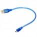 Кабель USB-MiniUSB 0,3m