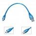 Кабель USB-MiniUSB 0,3m