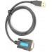 Адаптер USB AM - RS-232 DB9 ``Mindpure` US015, LX10373, 1м