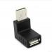 Разъем USB 2.0 (с боковой вставкой, 90 градусов)