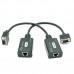 VGA Extender Удлинитель 60м через UTP Cat-5e/6