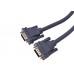 Кабель VGA M - VGA M Lux "iLAN" 5м, 3+6, OD8.0, 100%медь, не экранир, серый