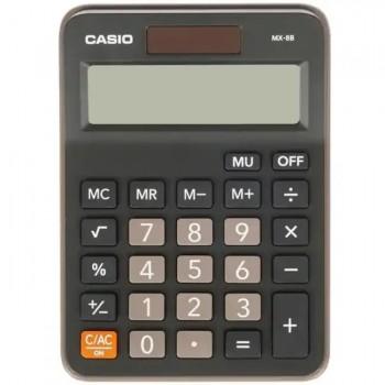 Калькулятор настольный CASIO MX-8B-BK-W-EC