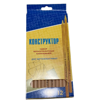 Карандаш конструктор 12шт (уп/1/240/24) CK109/12