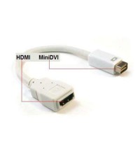 Переходник с Mini DVI на HDMI 