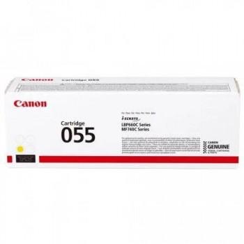 Canon 055 Тонер-картридж желтый