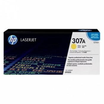 Картридж (оригинал) HP CE742A Yellow Print Cartridge for Color LaserJet CP5225
