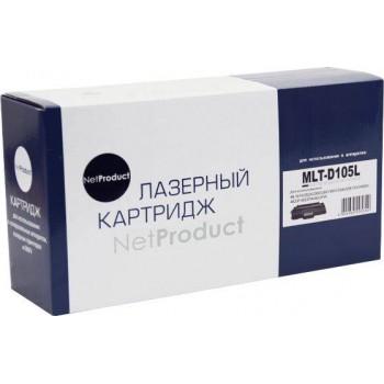 Картридж NetProduct (N-MLT-D105L) для Samsung ML-1910/1915/2525/2580N/SCX4600, 2,5K