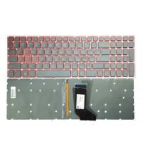 Клавиатуры Acer Nitro 5 AN515-57 AN515-56 AN515-45 AN517-52 красная клавиатура c RU/ EN раскладкой,