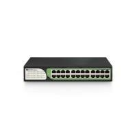 Коммутатор, BDCOM, S1500-24T, Неуправляемый, 24 порта 10/100/1000M RJ45, Без вентилятора, Грозозащит