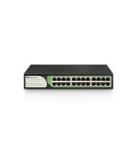 Коммутатор, BDCOM, S1500-24T, Неуправляемый, 24 порта 10/100/1000M RJ45, Без вентилятора, Грозозащит