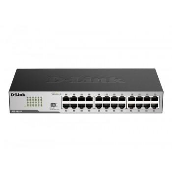 Коммутатор, D-Link, DGS-1024D/I1A, Неуправляемый коммутатор с 24 портами 10/100/1000Base-T