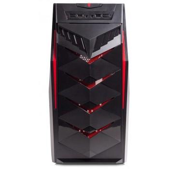 Компьютерный корпус, Delux, DLC-DW701, ATX/Micro ATX, USB 2* 2.0, HD-Audio, Высота процессорного кул