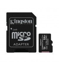 Карта памяти MicroSD 64GB Class 10 (UHS-I) Kingston SDCS2/64GB