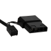 Кулер для компьютерного корпуса AeroCool FORCE 12 Black Molex + 3P