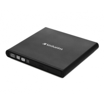 Внешний привод Verbatim Usb 2.0, Light Ver, Black, оптический