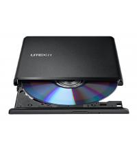 DVD Привод LiteOn ES1, Ultra-Slim, внешний, USB 2.0/3.0, Black