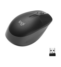 Мышь Logitech M190, Charcoal, 1000dpi, беспроводная