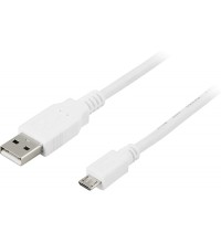 Micro USB Кабель 5pin, цвет белый (White)