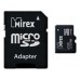 Карта памяти microSDHC с адаптером MIREX 16GB  (Class 10)