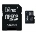 Карта памяти microSDHC с адаптером MIREX 8GB (Class 10)