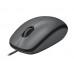 Мышь проводная Logitech M100 белый