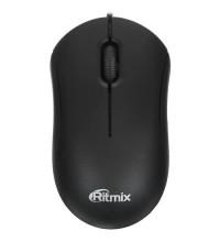 Мышь проводная Ritmix ROM-111 черный