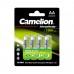 Аккумулятор CAMELION AlwaysReady Ni-MH Rechargeable, NH-AA2700ARBP4, AA, 1.2V, 2700 mAh