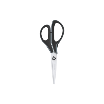 Ножницы Berlingo "Easycut 350", 18см, ассорти, эргономичные ручки, мягкие вставки, европодвес