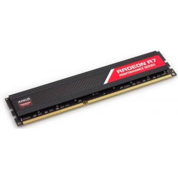 Оперативная память  8Gb DDR4 2400MHz AMD Radeon R7 Performance CL16 PC4-19200 288pin R748G2400U2S-U