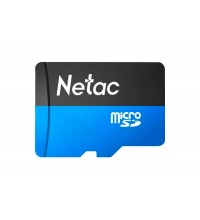 Карта памяти MicroSD Netac P500STN (с адаптером SD), 64GB, Class 10, U1