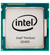 Процессор Intel Pentium G6400 LGA1200, оем, 4M, 4.0 GHz, 2/4 Core Comet Lake, 58 Вт, HD610