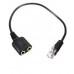 Переходник с RJ9 на 2 mini Jack 3.5 (aux)