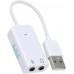 Аудио адаптер USB 7.1 белый