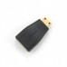 Переходник HDMI-miniHDMI Cablexpert A-HDMI-FC, 19F/19M, золотые разъемы, пакет