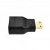 Переходник HDMI F - miniHDMI M