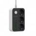 Сетевой фильтр LDNIO SC3631 3xUSB, 3 розетки, 1.6 м