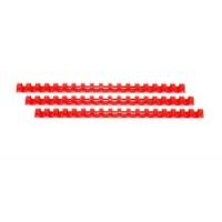 Пластиковые пружины для переплета (8 мм/45) красные