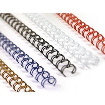 Перепл. пружина металл  3:1 A4 size 9/16" (14мм/120)  бронза  (100шт в пачке) QP